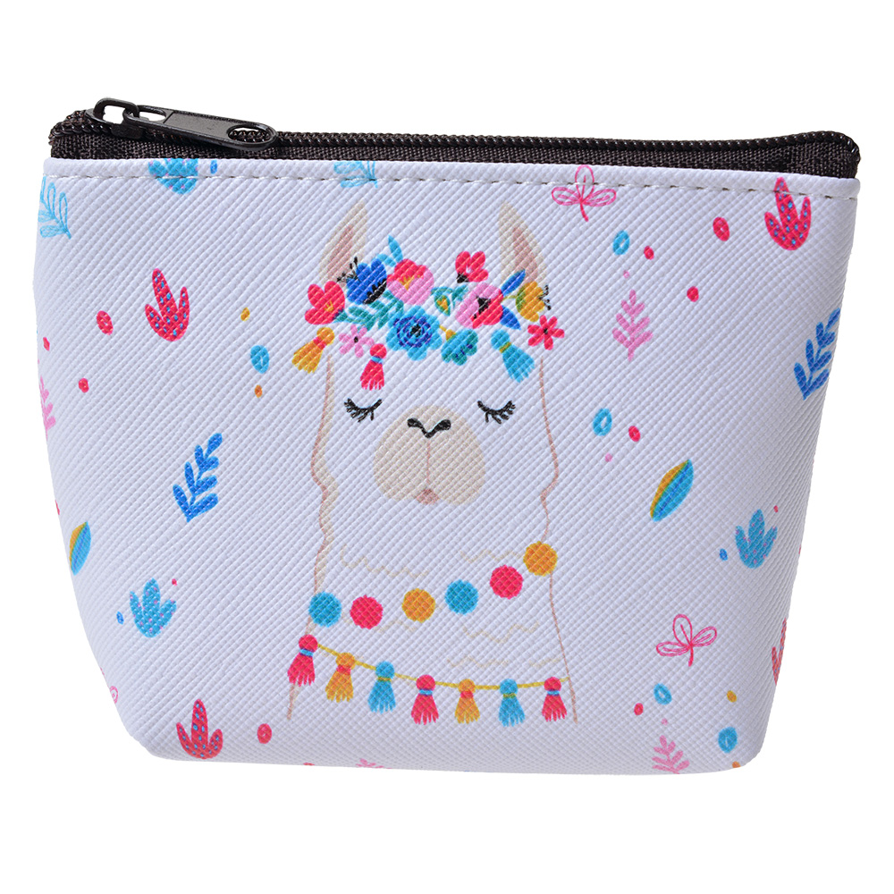 Portemonnee 10x8 cm wit