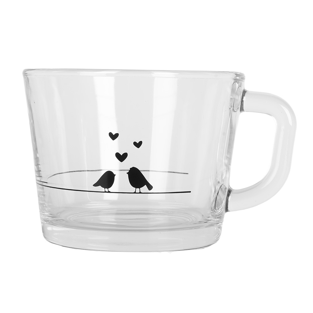 Theeglas 13x10x9 cm / 350 ml