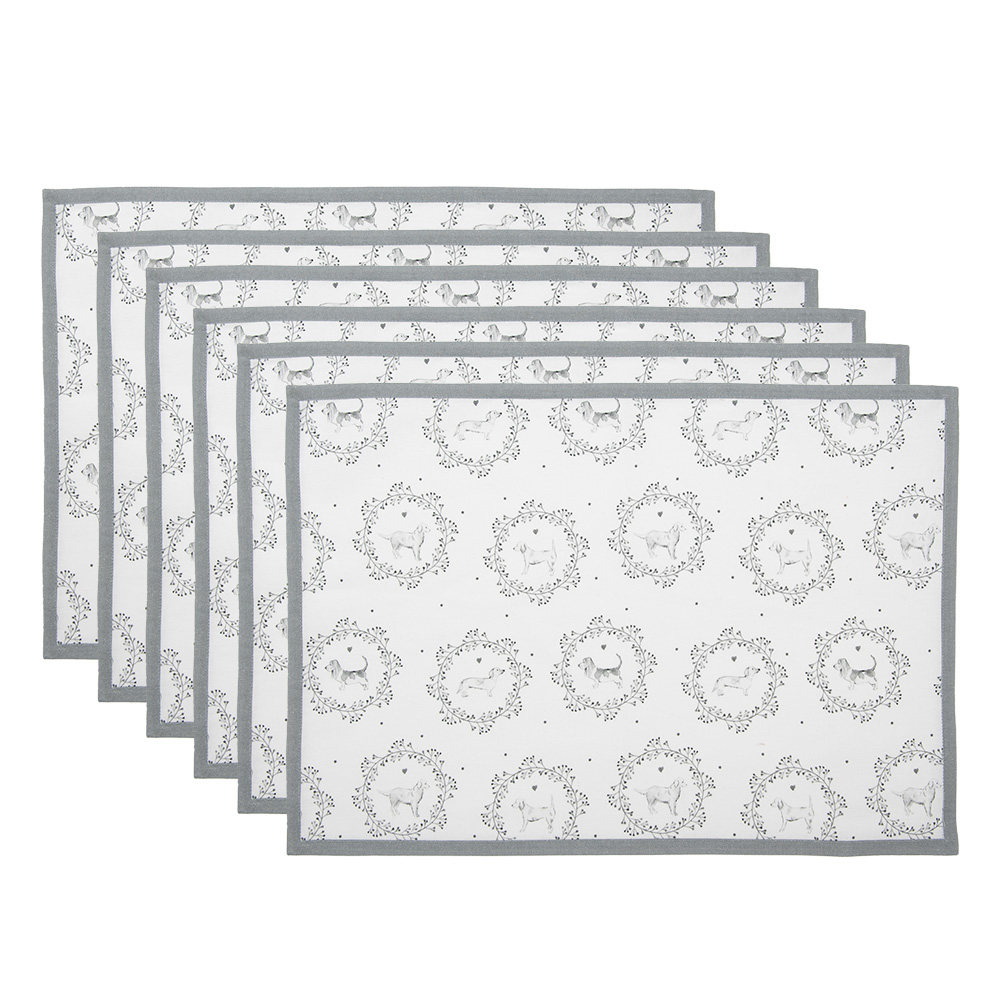 [LGD40] Placemat 6 stuks 48x33 cm SPL