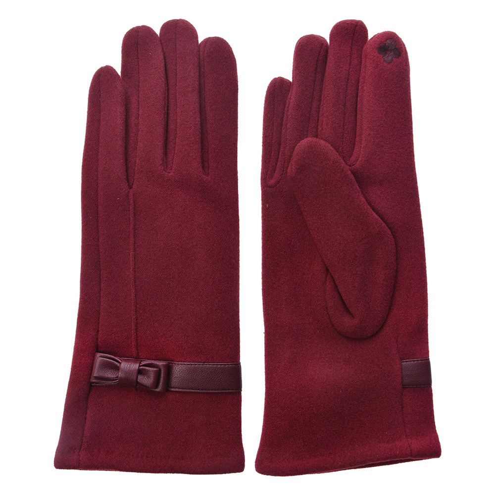Handschoenen 8x24 cm rood