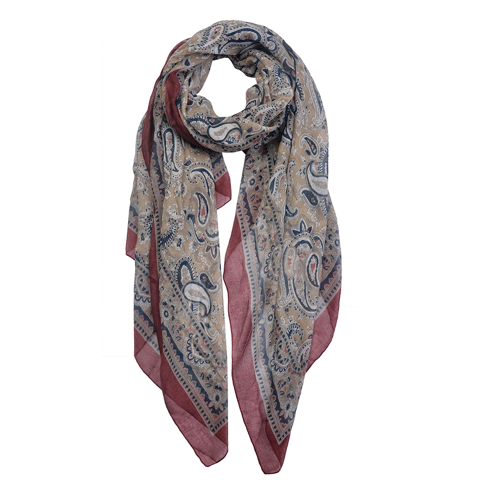 Sjaal 90x180 cm rood