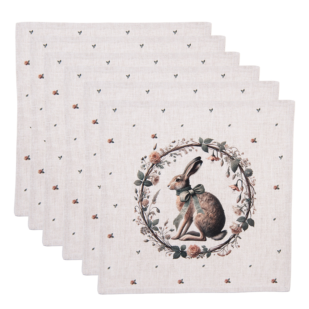 Servetten 6 stuks 40x40 cm SPL