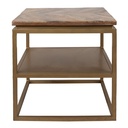 Bijzettafel 51x51x49 cm