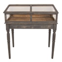 Vitrine tafel 80x46x85 cm