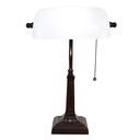 Bureaulamp wit 26x16x40 cm E27/max 1x40W