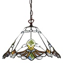Hanglamp Tiffany Ø 31x107 cm E27/max 1x60W