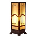 Tafellamp Tiffany 17x17x44 cm E27/max 1x40W