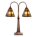 Tafellamp Tiffany 48x19x64 cm E27/max 2x60W