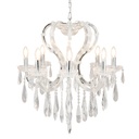 Kroonluchter 8 lichts Ø 70x78/200 cm E14/max 8x40W