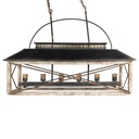 Hanglamp 99x30x70 cm E27/max 6x60W