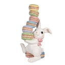 Decoratie konijn 53x37x90 cm