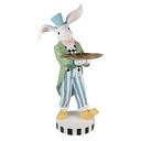 Decoratie konijn 47x52x105 cm