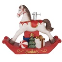 Kerstboom standaard hobbelpaard 73x21x61 cm