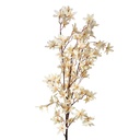 Decoratie tak met bloemen 15x7x112 cm