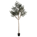 Decoratie olijfboom 120x80x240 cm