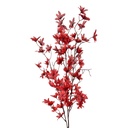 Decoratie tak met bloemen 6x6x110 cm