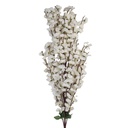 Decoratie tak met bloemen 15x10x100 cm