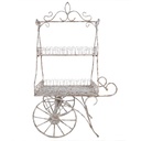 Planthouder kar op wielen 131x79x220 cm