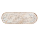 Tekstbord 76x1x24 cm