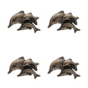 Deurknop 6x4x4 cm (set 4)