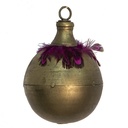 Kerstbal Ø 10x14 cm