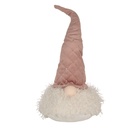 Decoratie kabouter met LED 20x20x44 cm