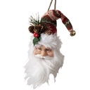 Decoratie hanger Kerstman 10x9x28 cm