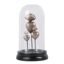 Stolp met decoratie Ø 22x13 cm