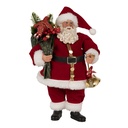 Decoratie kerstman 17x10x27 cm