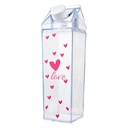 Drinkfles 6x6x20 cm / 500 ml