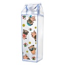 Drinkfles 8x8x26 cm / 1000 ml