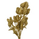 Decoratie tak met bloemen 10x8x35 cm