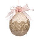 Decoratie hanger ei Ø 11x14 cm