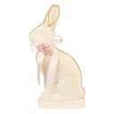 Decoratie konijn 22x8x41 cm