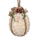 Decoratie hanger ei Ø 11x17 cm