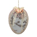 Decoratie hanger ei 21x4x30 cm