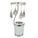 Theelichtcarrousel Ø 8x17 cm