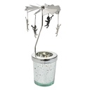 Theelichtcarrousel Ø 8x17 cm