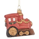 Decoratie hanger locomotief  9x5x9 cm