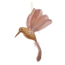 Decoratie hanger vogel 22x5x15 cm