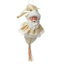 Decoratie hanger Kerstman 8x8x35 cm