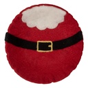 Vilten schaal kerstman Ø 18x4 cm