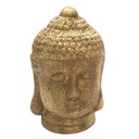 Decoratie hoofd Boeddha 14x14x23 cm