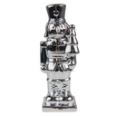 Decoratie notenkraker 6x6x19 cm