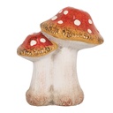 Decoratie paddenstoelen 14x11x17 cm