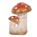 Decoratie paddenstoelen 8x8x12 cm