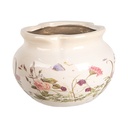 Decoratie bloempot Ø 17x12 cm