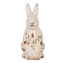 Decoratie konijn 16x12x28 cm