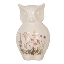Decoratie uil 14x13x22 cm