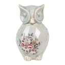 Decoratie uil 13x12x22 cm
